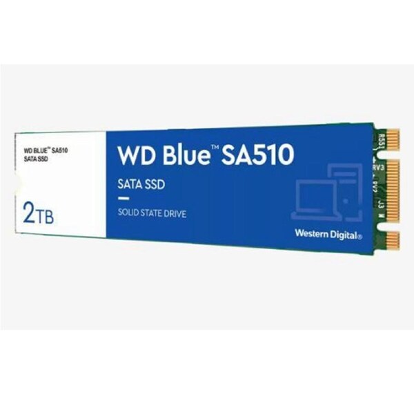 Western Digital WDS200T3B0B WD Blue SA510 SATA SSD 2TB M.2 2280 5-Year Limited Warranty