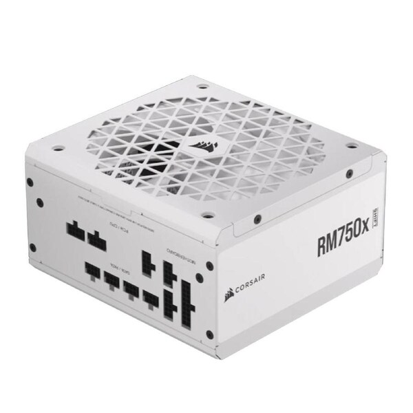 Corsair RMx Shift White Series, RM750x Shift White, 750 Watt, 80 PLUS GOLD Certified, Fully Modular Power Supply