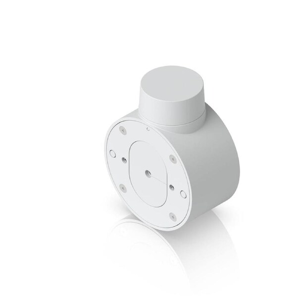 Ubiquiti Camera Compact Junction Box, For Compact UniFi Dome &Turret Cameras, Mounting Durability, Aesthetics, Ease Maintenance,