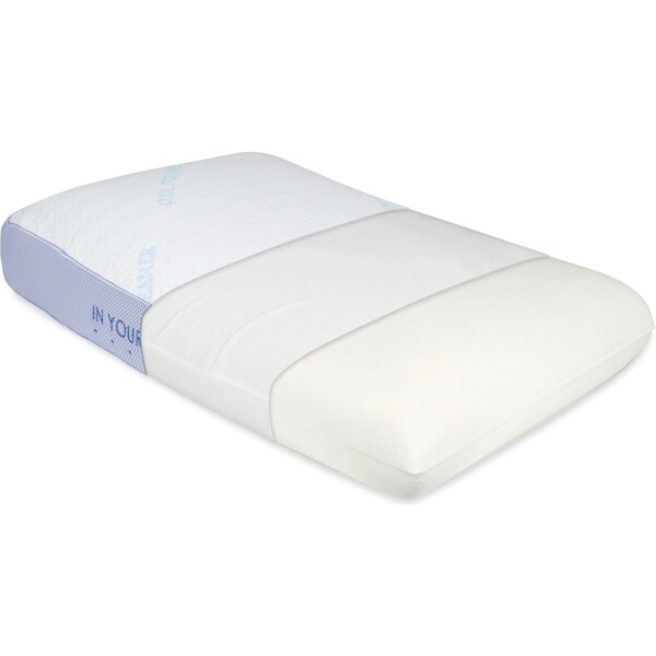 In Your Dreams Cool Dreamer Solid Memory Foam Sleeping Pillow Medium 55GSM