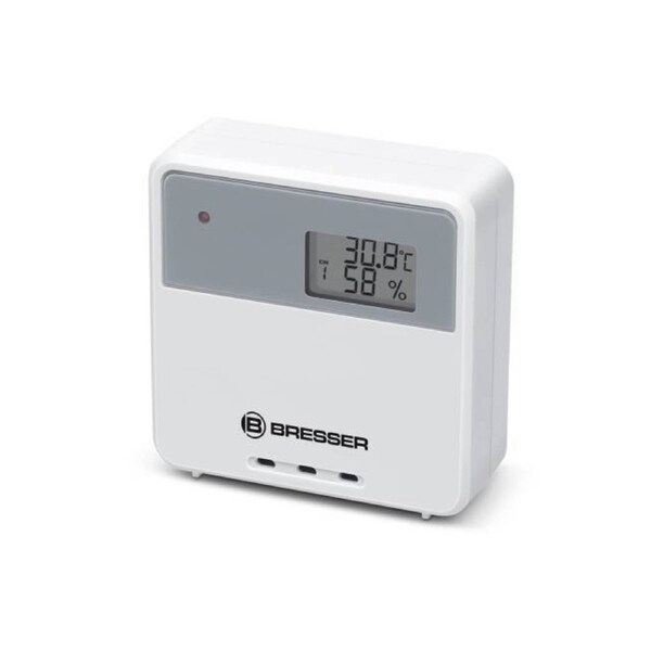 Bresser Thermo-Hygrometer Wireless Sensor Temperature For WSH4009/RPW3008 White