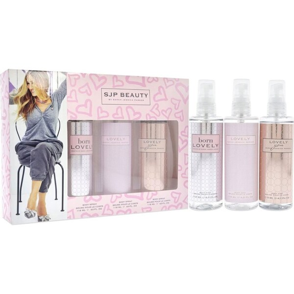3pc Sarah Jessica Parker Lovely Set 118ml Body Mist Fragrance Gift Set