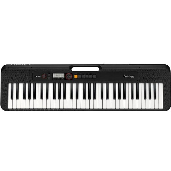 Casio Casiotone Ultra Compact 61-Note Portable Keyboard with USB - Black