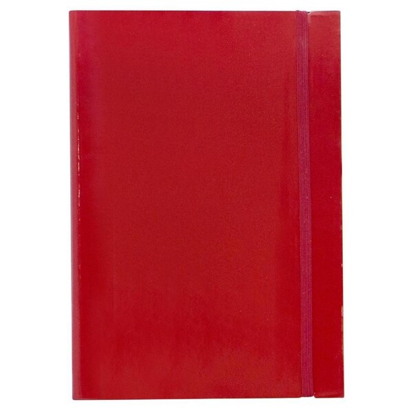 Scripto Premium Stylish Home Office Meeting Writing Journal A5 Patent Red