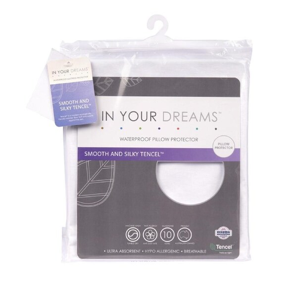 1pc In Your Dreams Silky Tencel Waterproof Sleeping Pillow Protector 130GSM