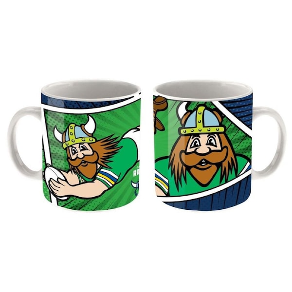 Canberra Raiders NRL Mascot Design TEAM Ceramic Massive 20oz Coffee Mug Cup