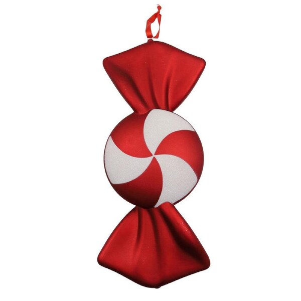 Christmas Tree Ornaments Lolly Red and white 41cm