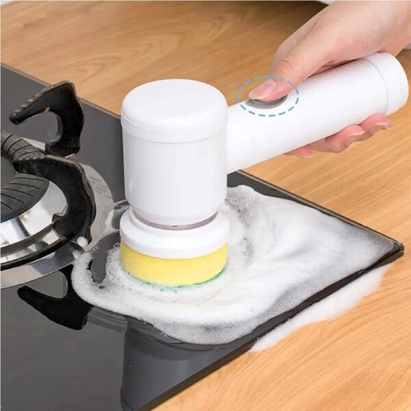 Multifunctional Electric Cleaning Brush Home Wireless Handheld Power Scrubber