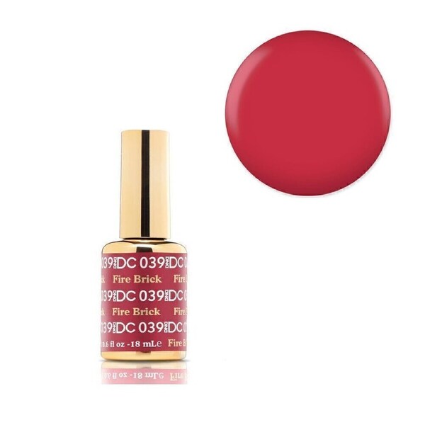 DND 039 Fire Brick - DC Collection Gel Polish 18ml - Single Gel Bottle
