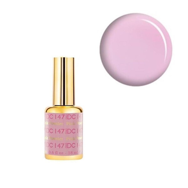 DND 147 Pink Powder - DC Collection Gel Polish 18ml - Single Gel Bottle