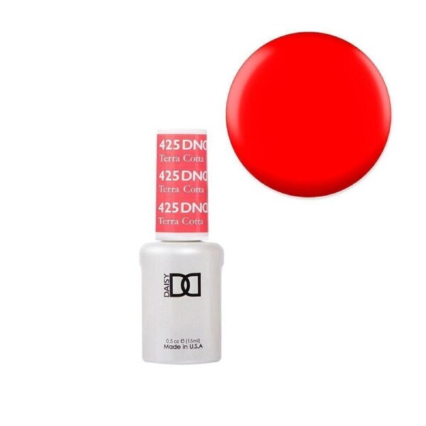DND 425 Terra Cotta - Daisy Collection Gel Polish 15ml - Single Gel Bottle