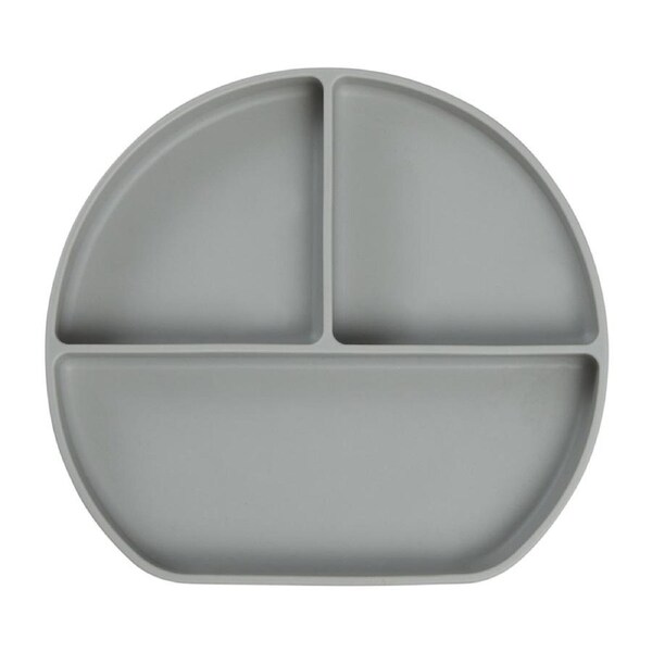 Splosh Baby/Children Elephant Silicone Plate 20cm Feeding Food Dinnerware GRY 0+