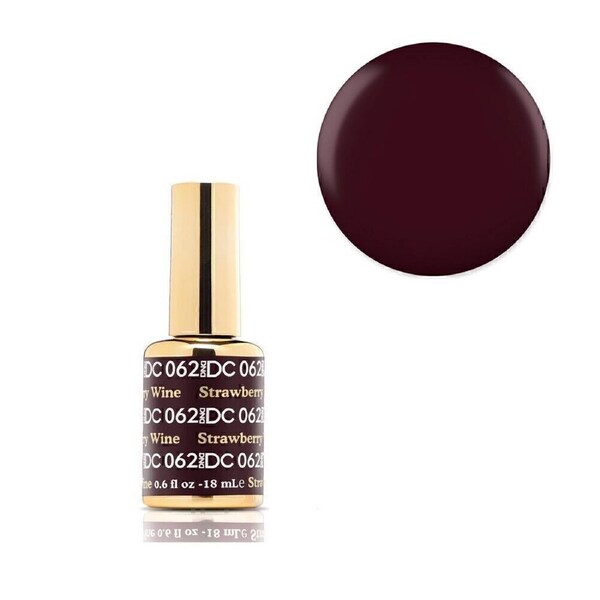 DND 062 Strawberry Wine - DC Collection Gel Polish 18ml - Single Gel Bottle