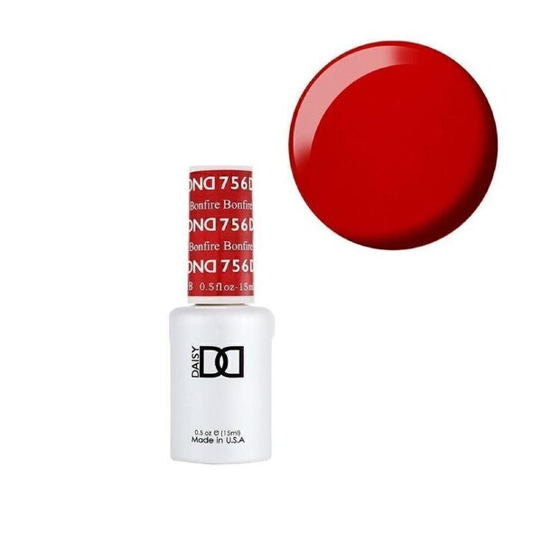DND 756 Bonfire - Daisy Collection Gel Polish 15ml - Single Gel Bottle