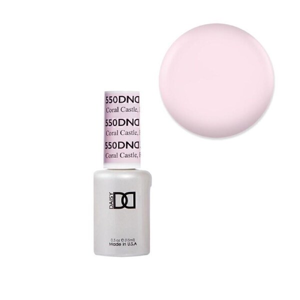 DND 550 Coral Castle - Daisy Collection Gel Polish 15ml - Single Gel Bottle