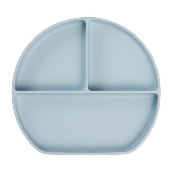 Splosh Baby/Children Lion Silicone Plate 20cm Feeding Food Dinnerware Blue 0+