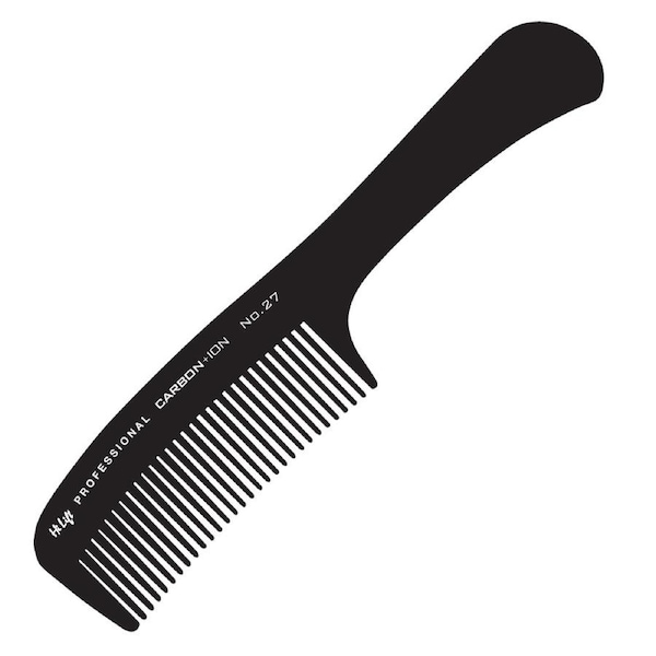 HI LIFT - Carbon + Ion Wide Tooth Hair Comb - #27 HLCC27