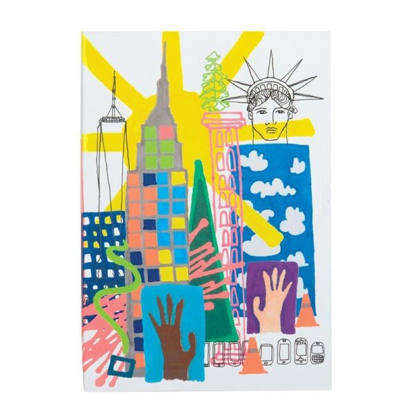 Christian Lacroix New York City A5 Paperback Notebook Writing Journal Stationery
