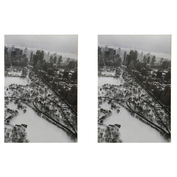 2x Christian Lacroix NYT Layflat Pocket Book Central Park After A Blizzard