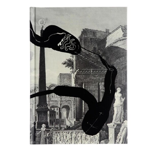 Christian Lacroix Arles Flocked B5 Journal/Notebook Writing Stationery Black