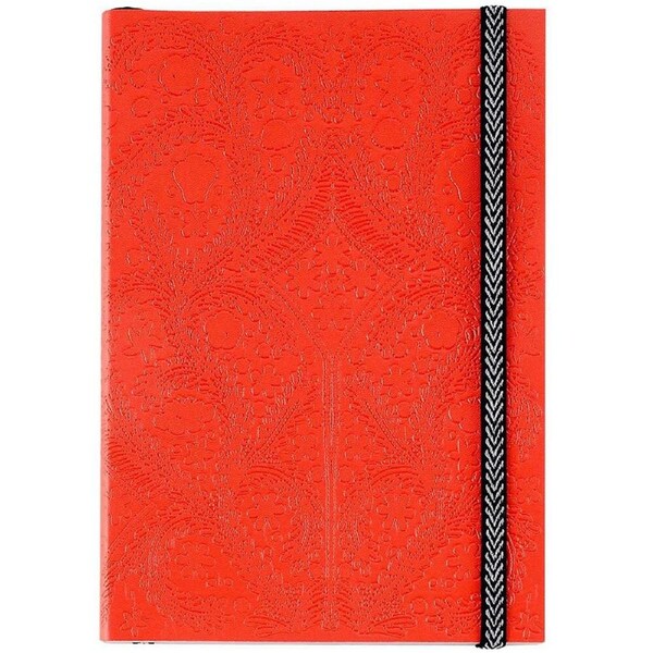 Christian Lacroix A6 Faux Leather Hardcover Paseo Journal Notebook Scarlet Red