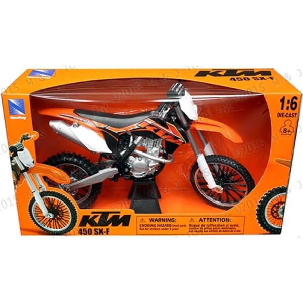 KTM SX-F 1:6 Scale Motor Bike