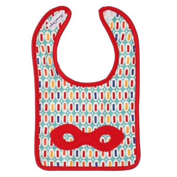 Alimrose Designs Sebastian Super Hero Baby Bib