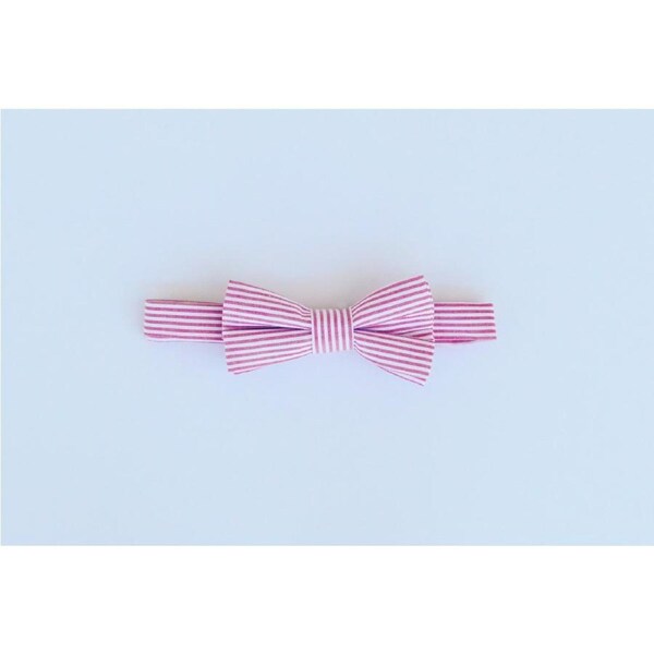 Foxy Fellow Alfie Red Stripe Bow Tie