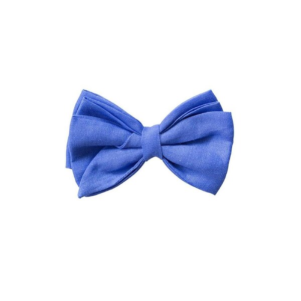 Sofia The Label Bow Hair Clip Royal Blue