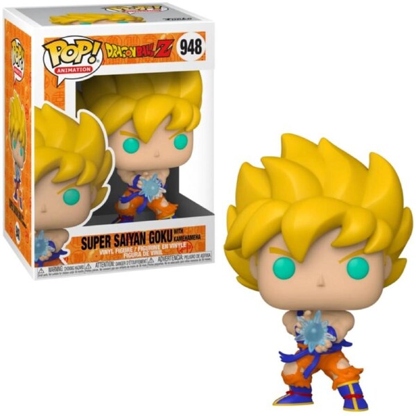 DragonBall Z Super Saiyan Goku with Kamehameha Wave Funko POP! Vinyl