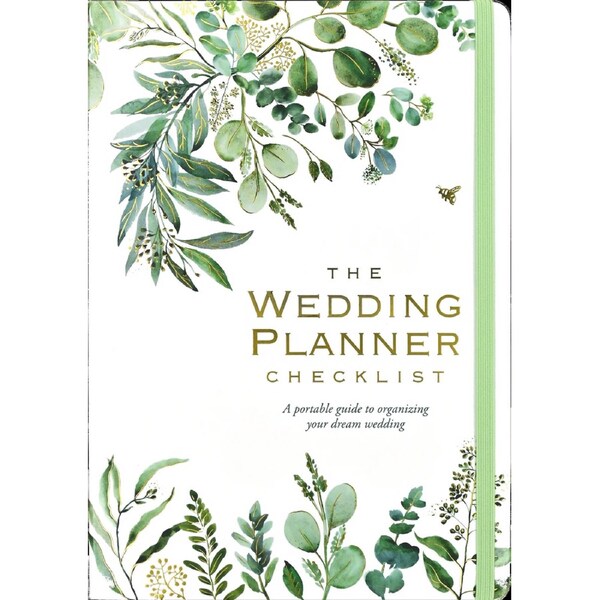 Peter Pauper Press Wedding Planner Checklist - Eucalyptus 341679