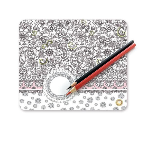 Colour Your Days Mouse Pad Block