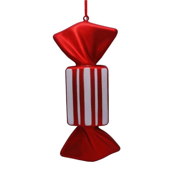 Christmas Tree Ornaments Lolly White and Red 41cm