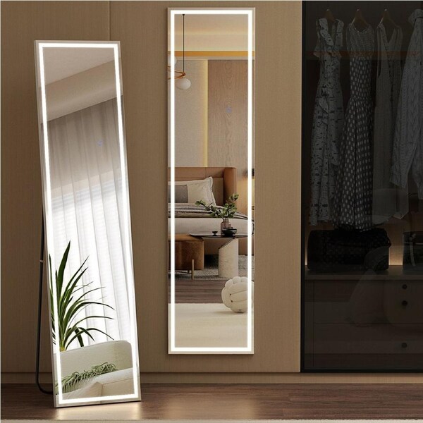 Embellir Wall Mirror 160cm Full-Length LED Light Floor
