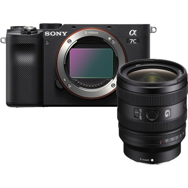 Sony A7C Mark II Body Black w/Sony FE 24-50mm f/2.8G Lens Compact System Camera