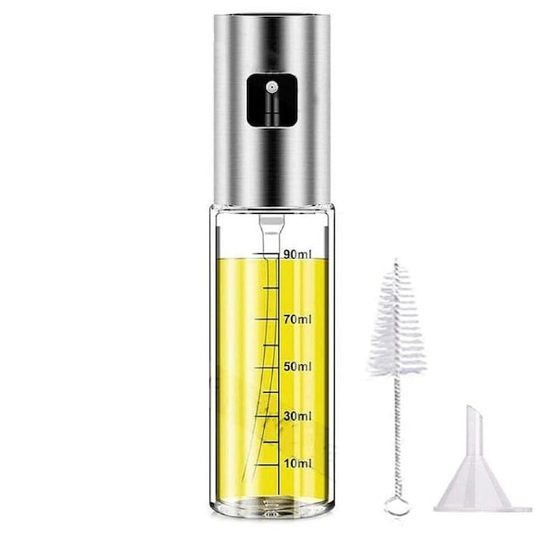 Oil Sprayer Olive Bottle For Cooking Dispenser Food-Grade Glass Bottles
