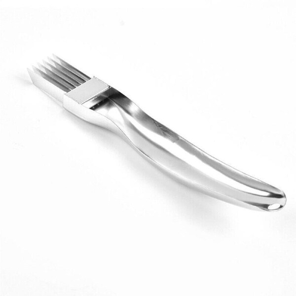 Stainless Steel Vegetable Fruit Onion Cutter Slicer Shred Silk Kitchen