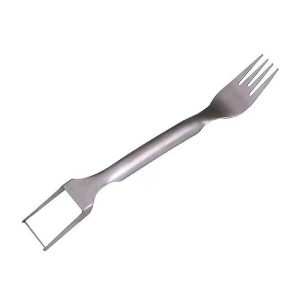 Multifunctional Watermelon Fork Slicer Cutter Stainless Steel Fruit Fork Tools
