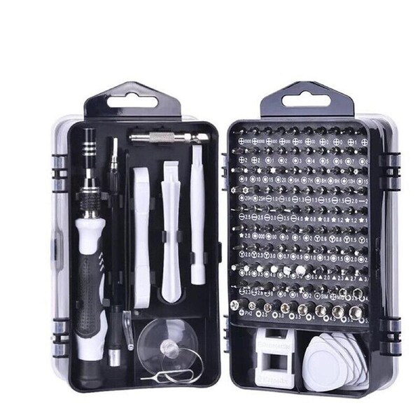 Precision Screwdriver Set Computer PC Phone Watch Repair Tool Kit DIY - 117 In 1