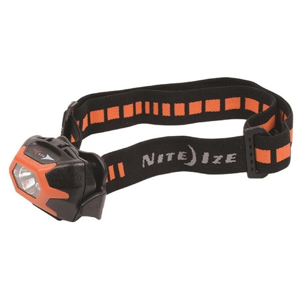 Nite Ize STS LED Headlamp Hiking/Camping Flashlight Outdoor Torch Light Orange