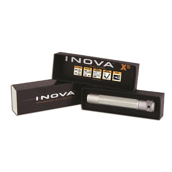 Nite Ize X5 Titanium LED Flashlight Camping/Hiking Torch Outdoor Light Dual Mode