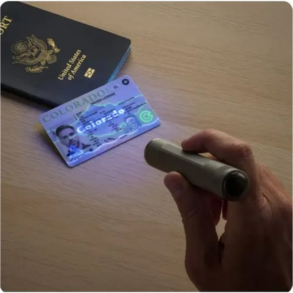 Nite Ize X5 Titanium 5-UV LED Flashlight Outdoor/Inspection Lamp/Torch Dual Mode