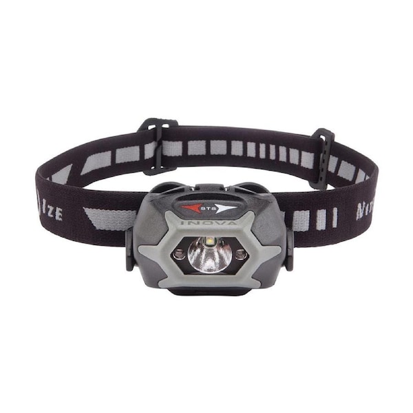 Nite Ize STS LED Headlamp Hiking/Camping Flashlight Outdoor Torch Light Charcoal