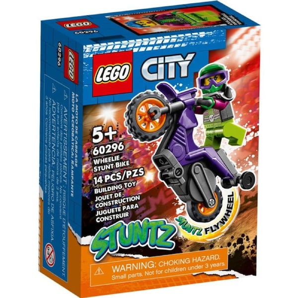 LEGO 60296 - City Stuntz Wheelie Stunt Bike