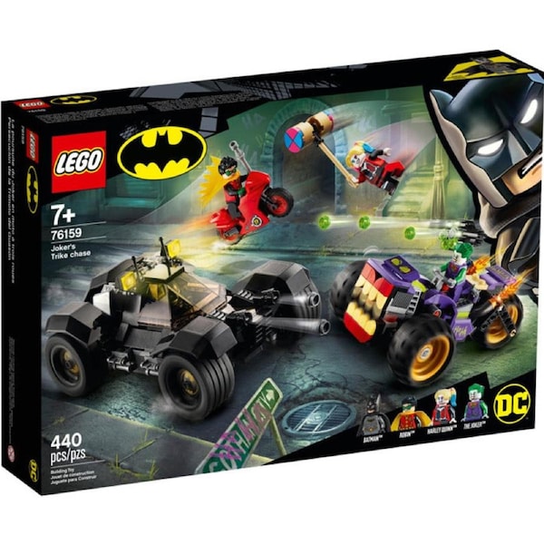 LEGO 76159 - DC Batman Super Heroes Joker's Trike Chase