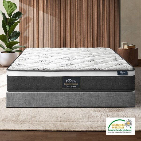 Bedra 30cm Double Mattress Luxury Foam Bed Firm Pocket Spring