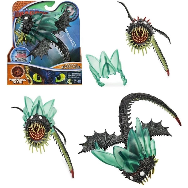 How to Train your Dragon With Moving Parts Legends whispering Death Ages 4+ Toy Play