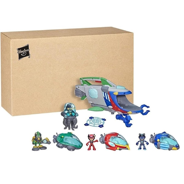 PJ Masks Launching Submarine and Rovers Ages 3+ New Toy Car Water Play Hero Gift