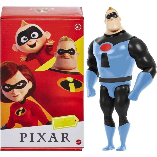 Disney Pixar Mr Incredible Blue 8 Inches Figure Gift Box Ages 3+ New Toy Play