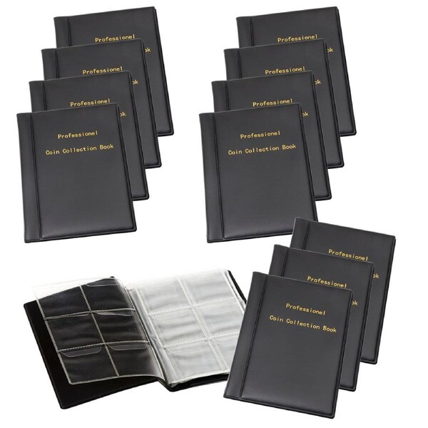 Coin Collection Book Australia Holder Album Collectors Collector Albums Australian Coins Display Storage Badge Penny Stock Fits 50 Cent Pockets 60 12X